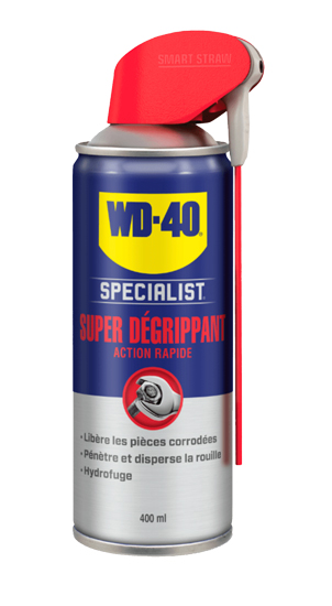 WD40 - Super dégrippant système professionnel - aérosol de 400ml