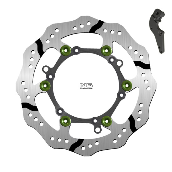 NG BRAKES Kit Disque Flottant Ventilé 1254XBHK17