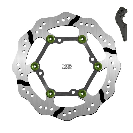 NG BRAKES Kit Disque Flottant Ventilé 1326XBHK17