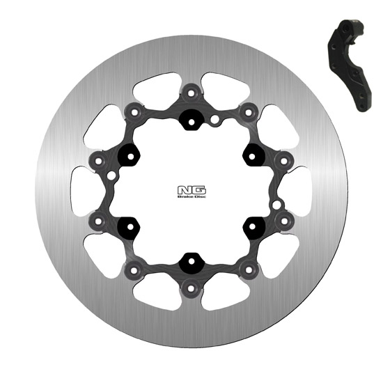 NG BRAKES Kit Disque Flottant Plein et patte 