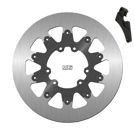 NG BRAKES Kit Disque Flottant Plein et patte 