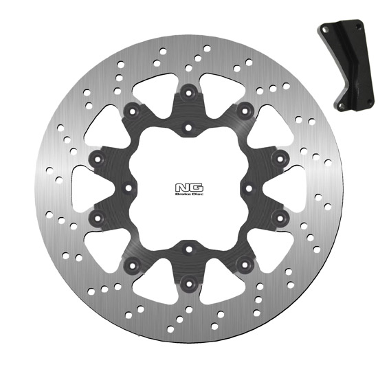 NG BRAKES Kit Disque Flottant et patte 732K13