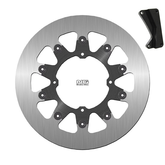 NG BRAKES Kit Disque Flottant Plein et patte 