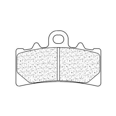 Plaquettes de frein route avant 1233A3+