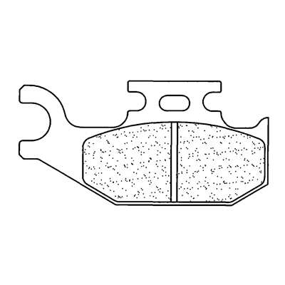 Plaquettes de frein ATV avant ou arrière  1235ATV1