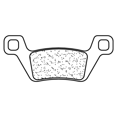 Plaquettes de frein ATV avant ou arrière  1238ATV1