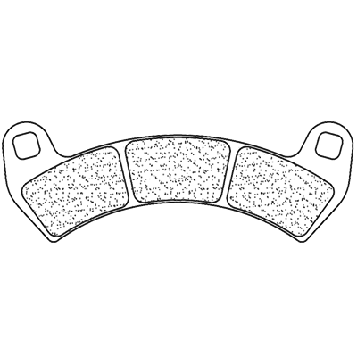 Plaquettes de frein ATV avant ou arrière  1247ATV1