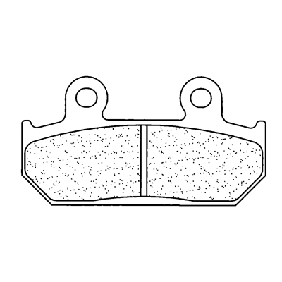 Plaquettes de frein route avant 2252A3+