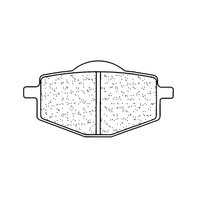 Plaquettes de frein ATV avant ou arrière  2284ATV1