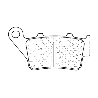 Plaquettes de frein petites cylindrées 2353S4