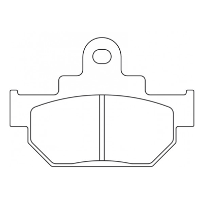 Plaquettes de frein petites cylindrées 2387S4