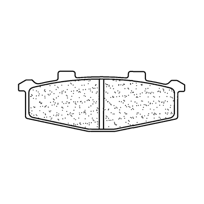 Plaquettes de frein route avant 2389A3+