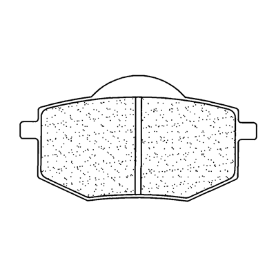 Plaquettes de frein petites cylindrées 2392S4