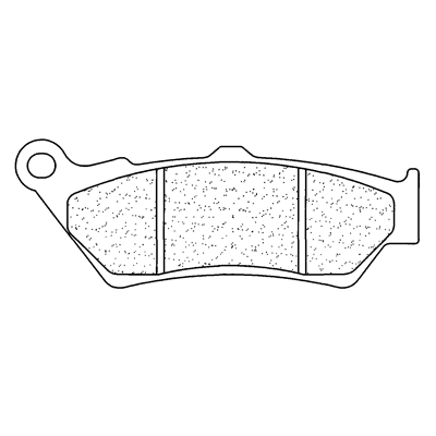 Plaquettes de frein petites cylindrées 2396S4