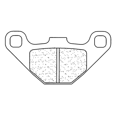 Plaquettes de frein ATV avant ou arrière  2466ATV1