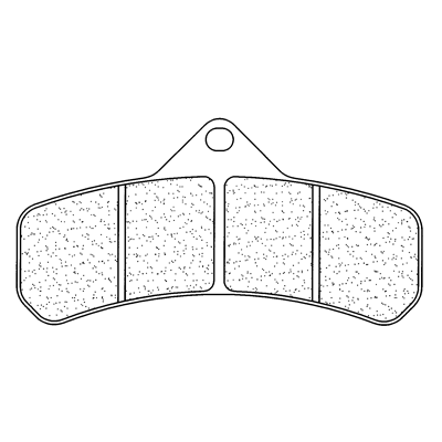 Plaquettes de frein avant racing 2586C60