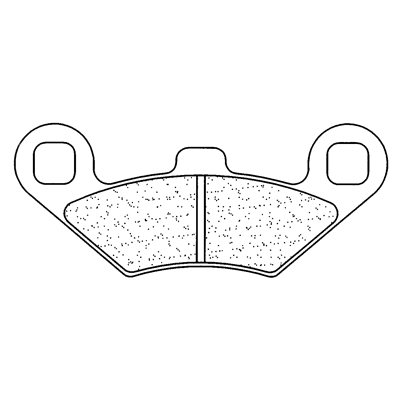 Plaquettes de frein ATV avant ou arrière  2927ATV1