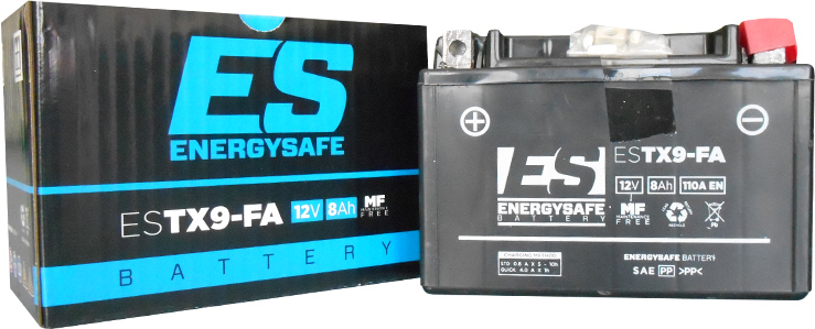 BATTERIE ENERGY SAFE ESTX9(FA) ACTIVÉE USINE