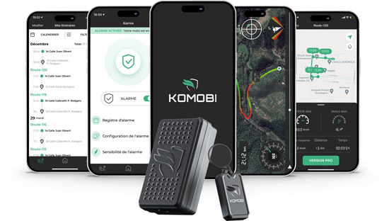 KOMOBI PRO 4G Premium 1 An