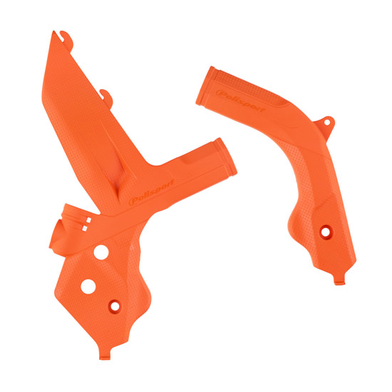 Protections cadre KTM SX/SX>F(19>22) EXC/EXC>F(20>22) ORANGE