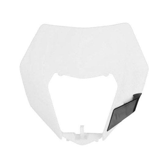 Plaque phare Avt KTM EXC/EXC>F (14>16) BLANC