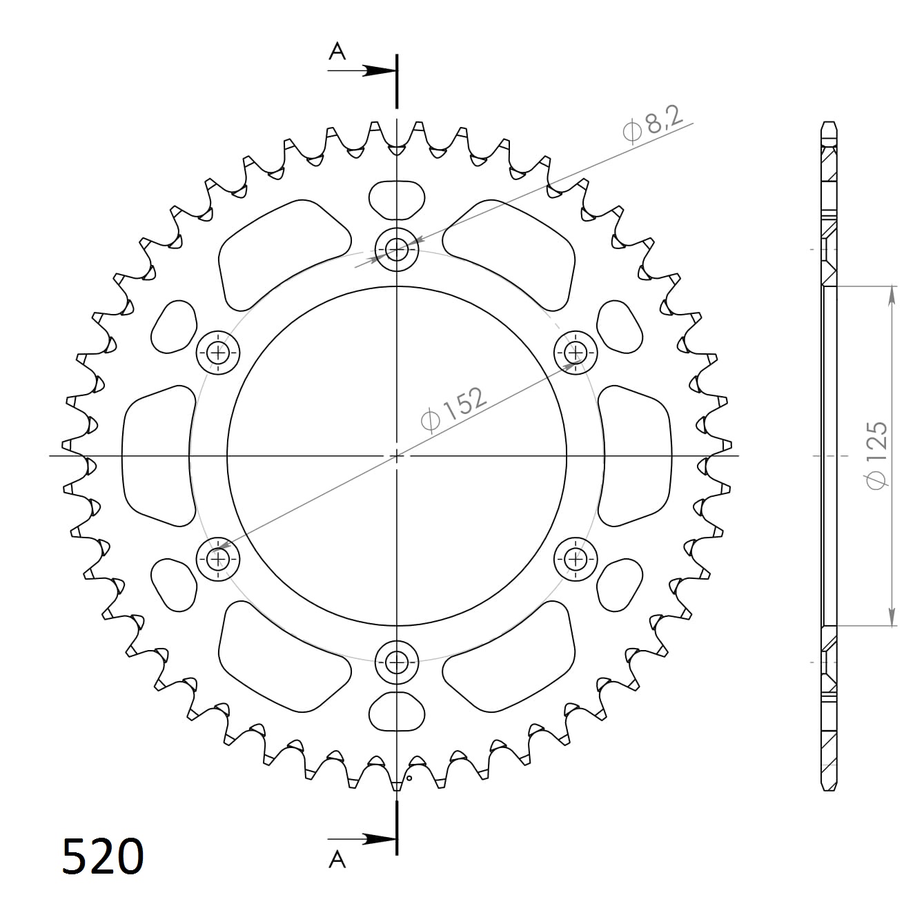 Couronne aluminium