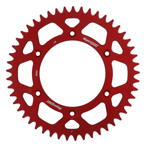 Couronne Alu SUPERSPROX RAL-8000:49  ROUGE