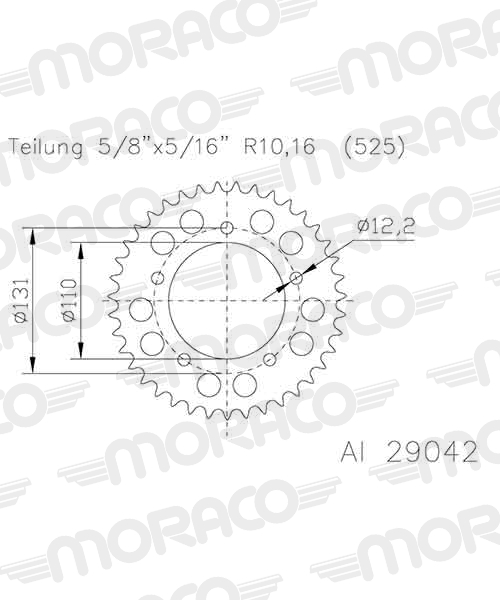 Couronne aluminium